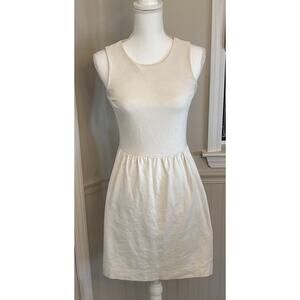 Madewell Beige Sleeveless Dress
